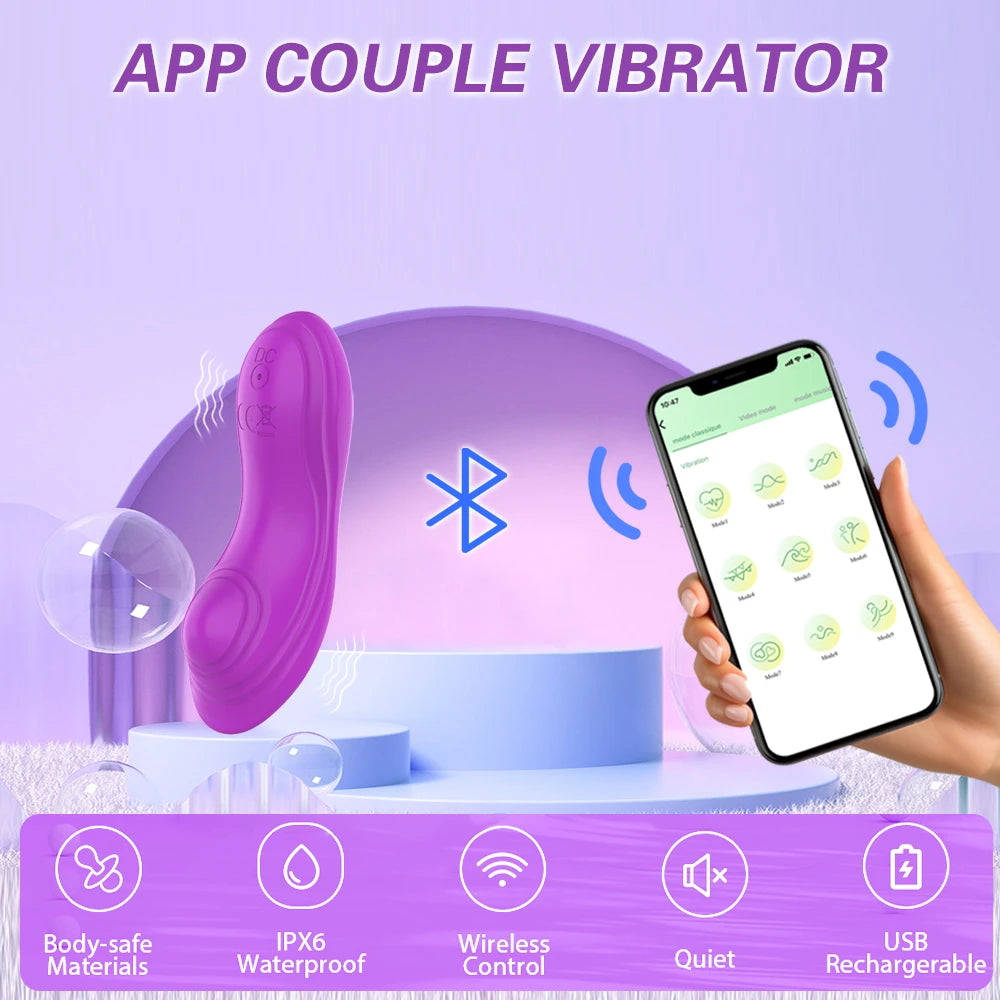 Draagbare clit stimulator App control