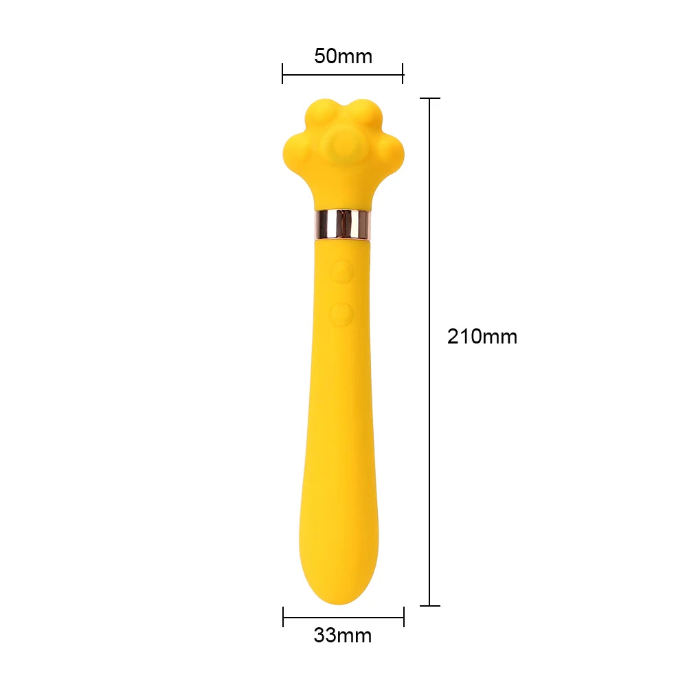 G Spot clitoris/tepel vibrator