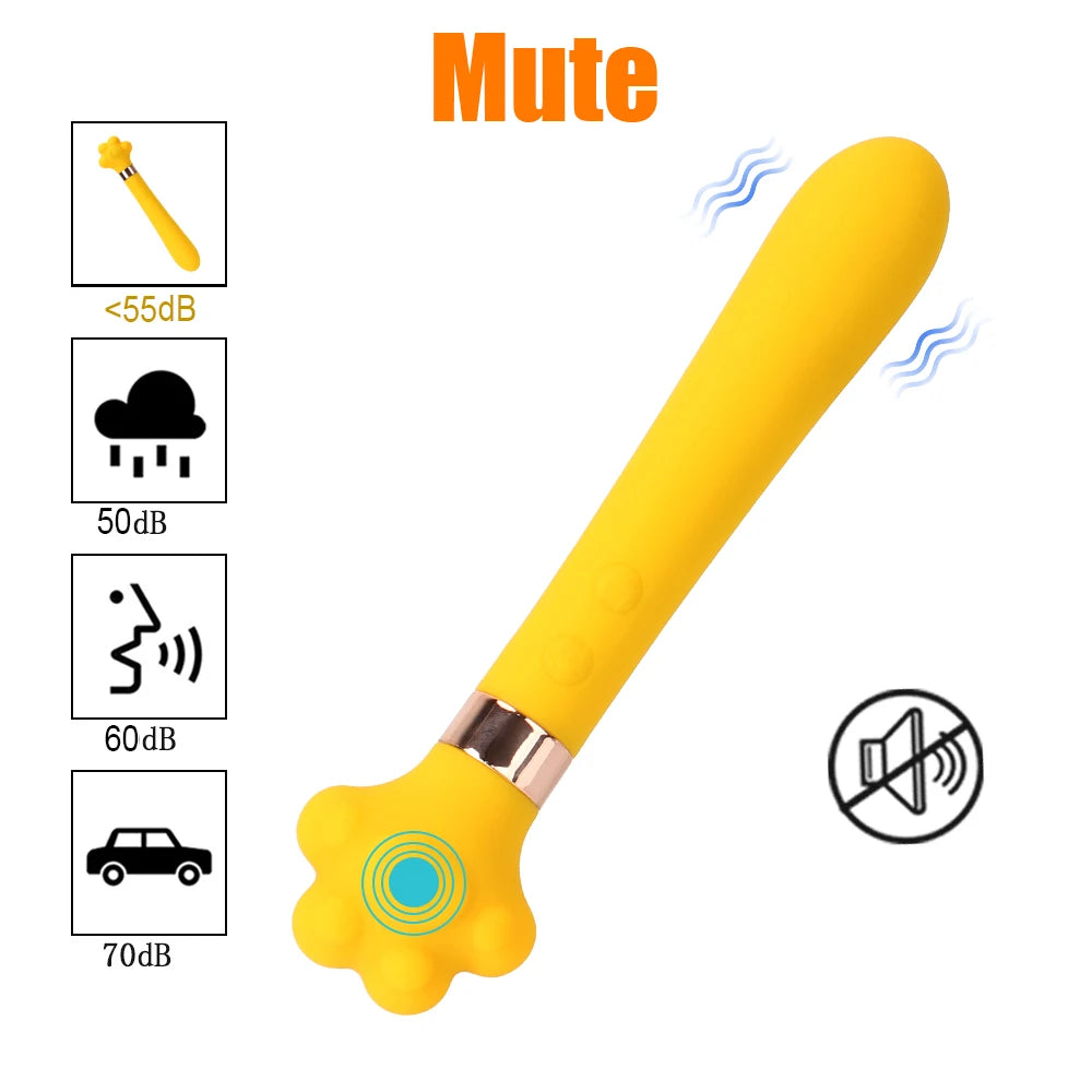 G Spot clitoris/tepel vibrator