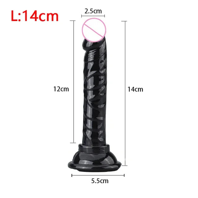 Dildo met zuignap