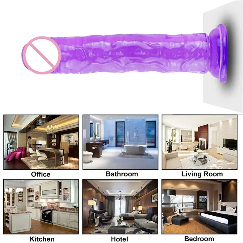 Dildo met zuignap