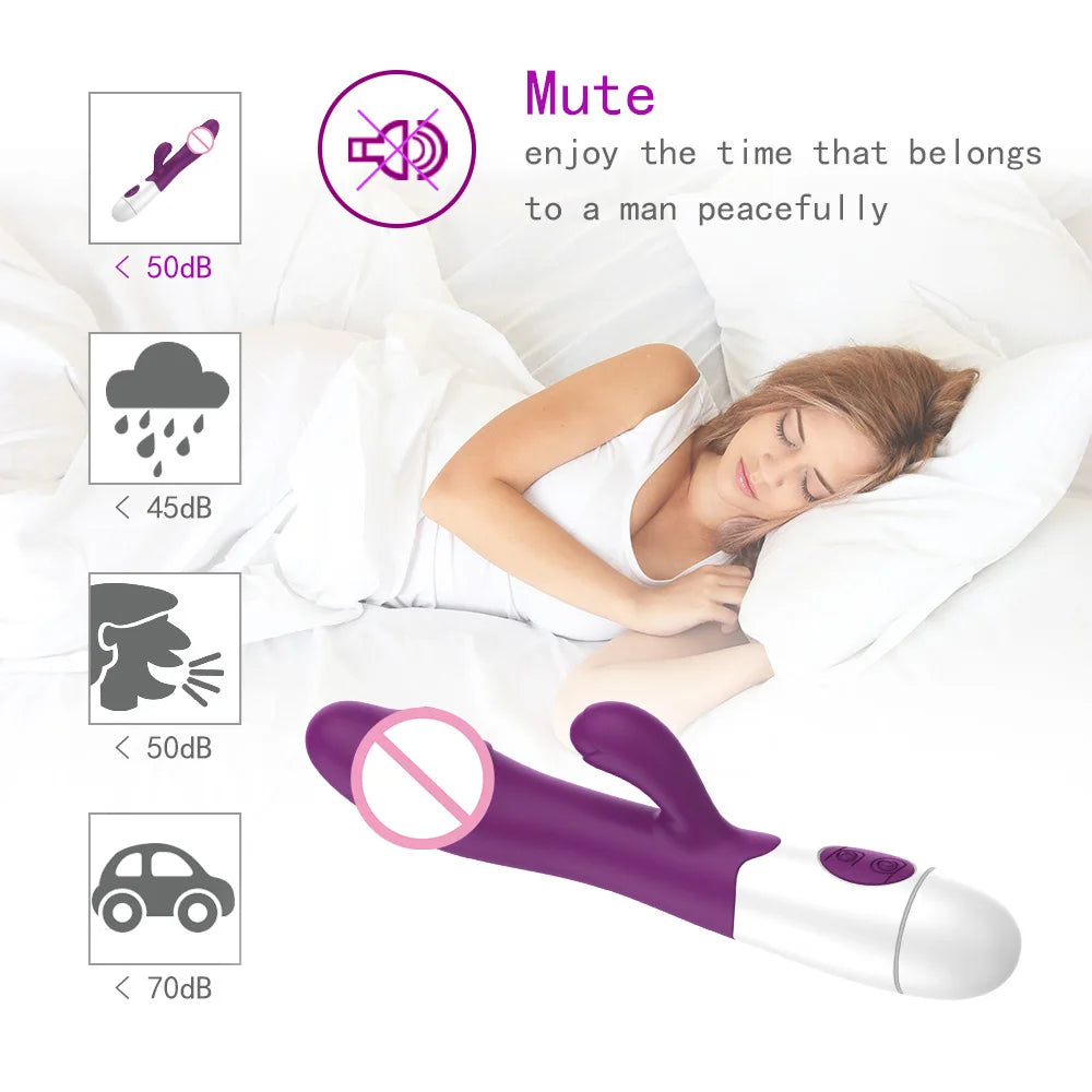 Dildo vibrator massage konijn