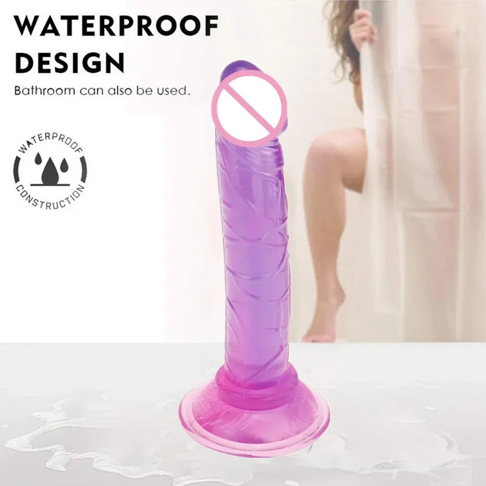 Dildo met zuignap
