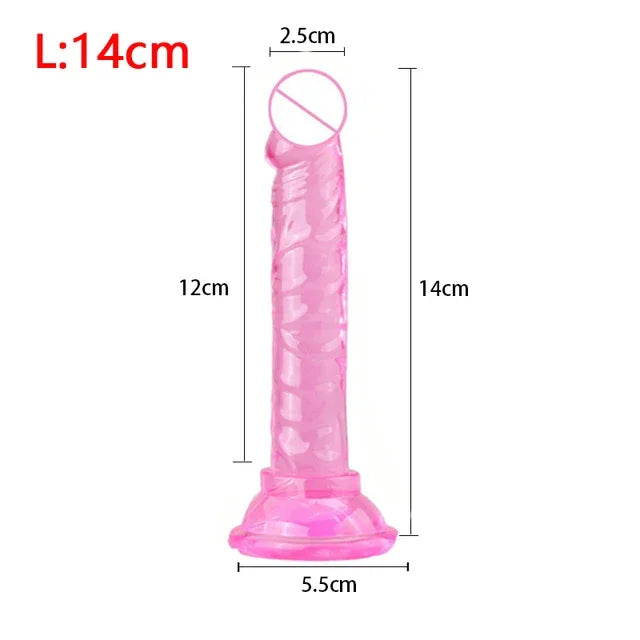 Dildo met zuignap