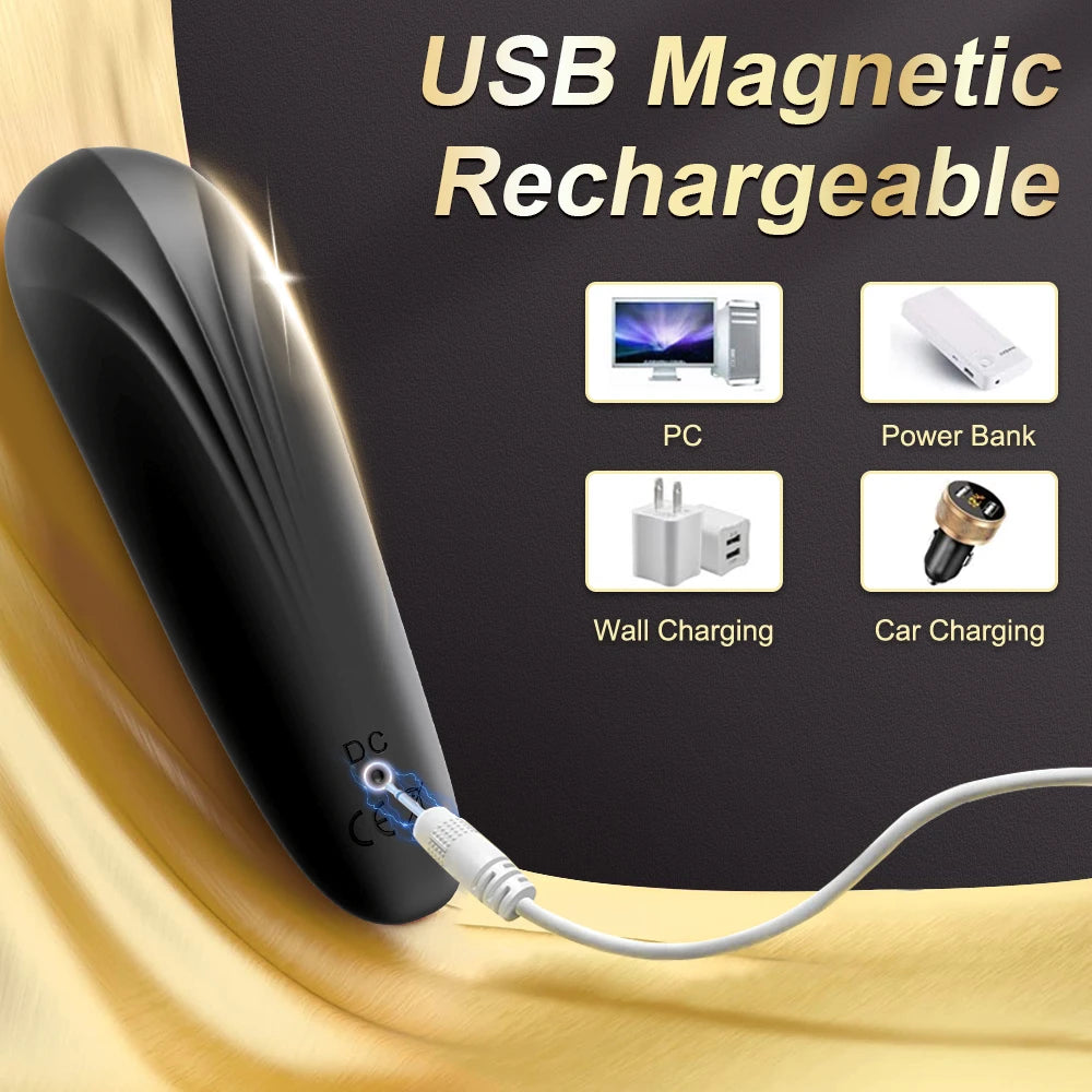 Draagbare clitoris/tepel zuiger/stimulator