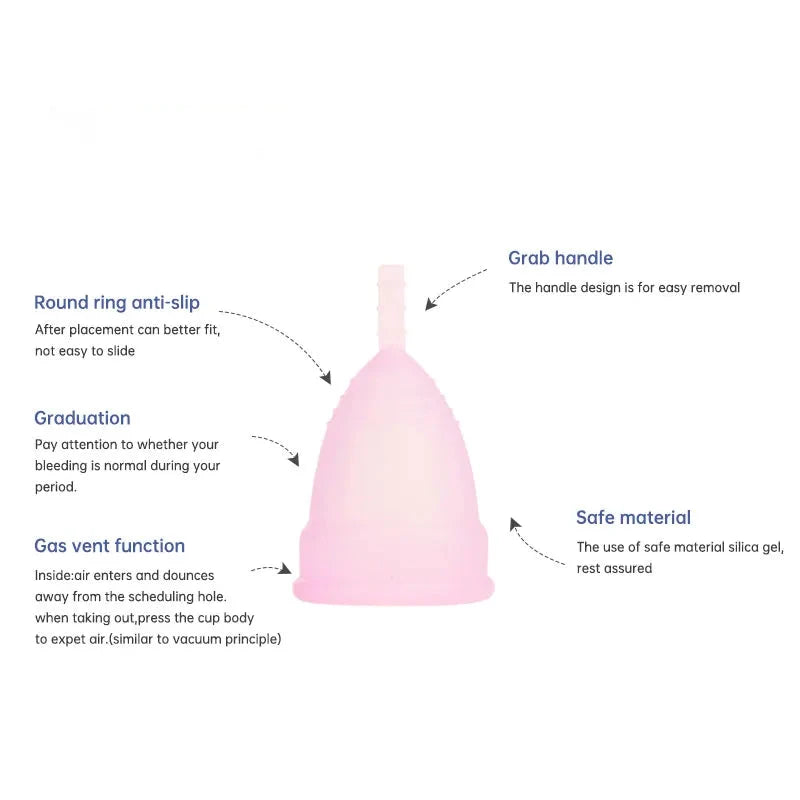 Balora-Amsterdam Menstruatie cup met sterilisator box