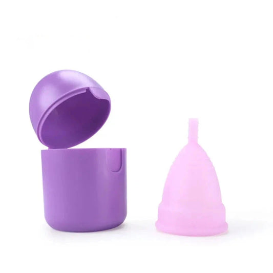Balora-Amsterdam Menstruatie cup met sterilisator box