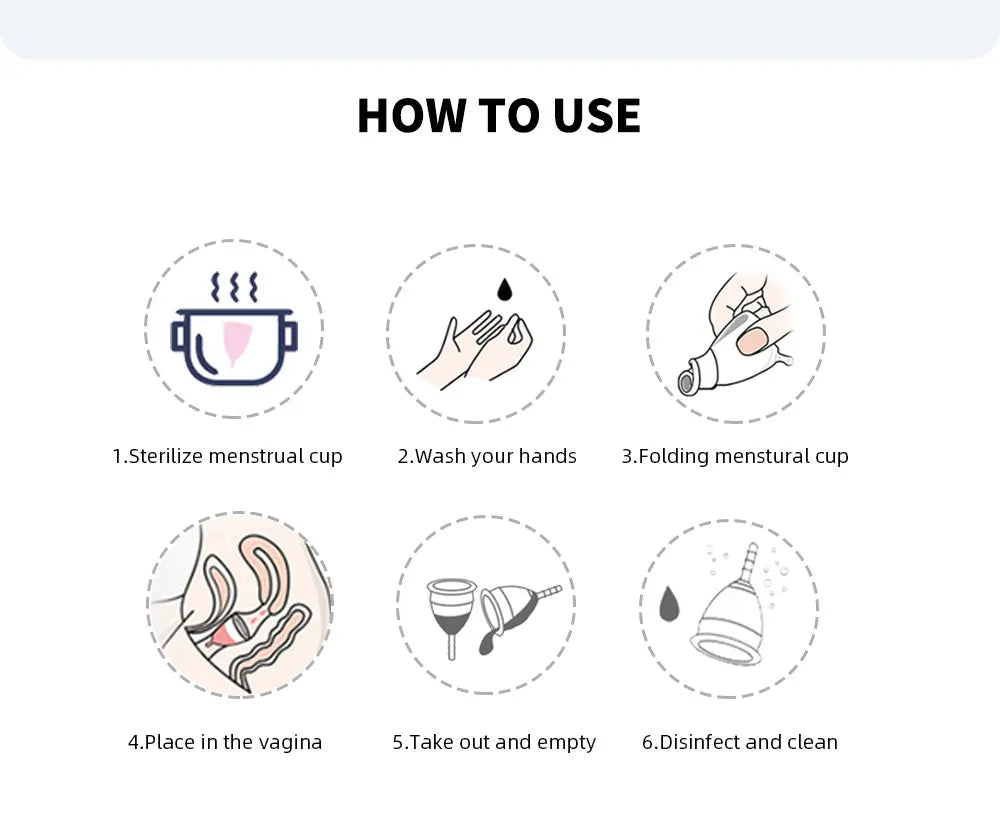 Balora-Amsterdam Menstruatie cup met sterilisator box