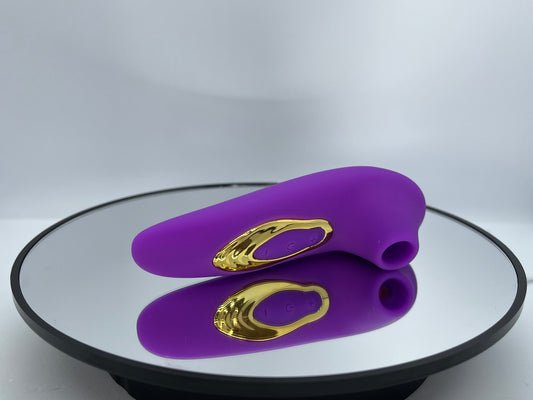 Draagbare clitoris/tepel zuiger/stimulator