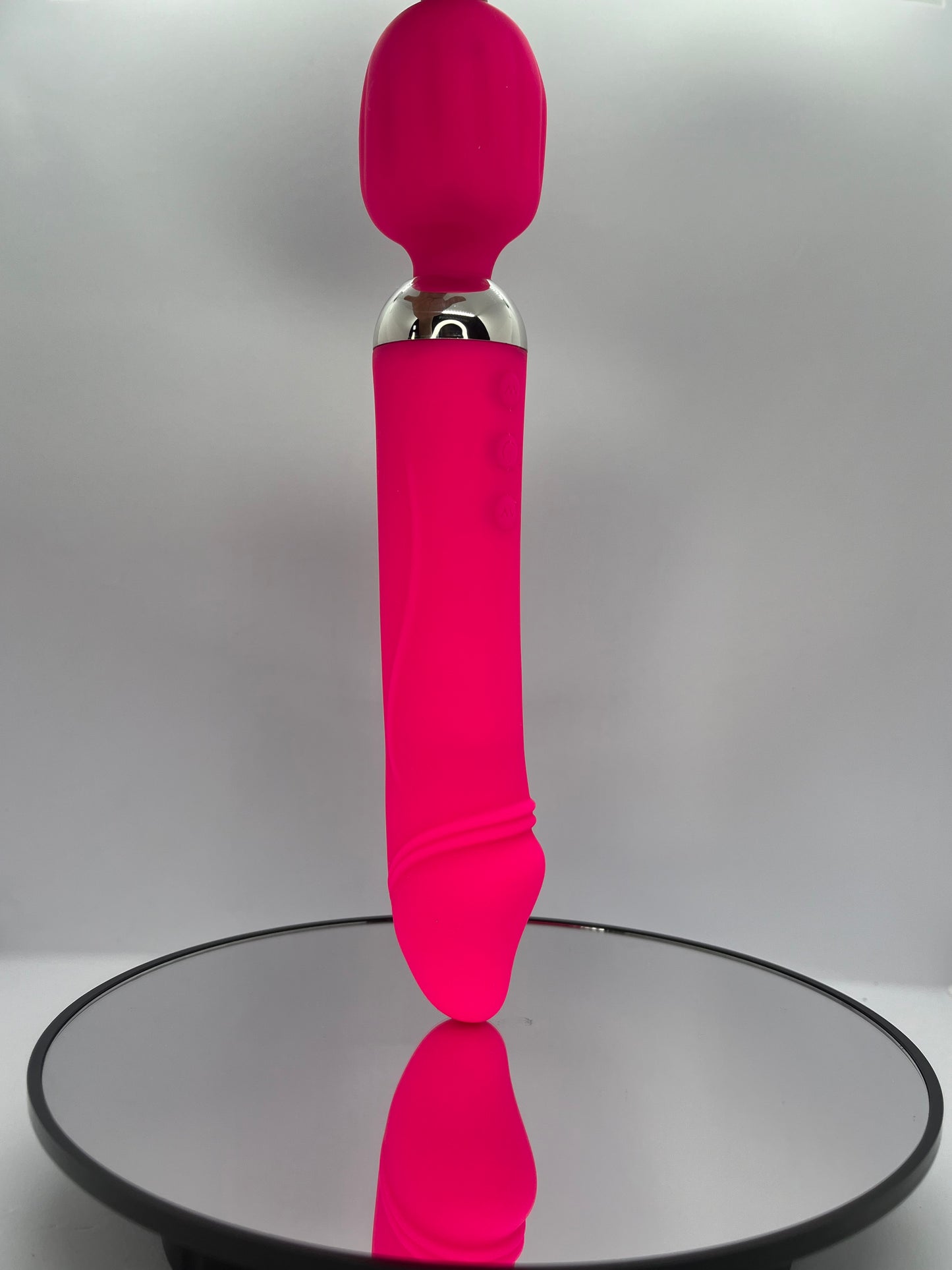 Magic wand dildo