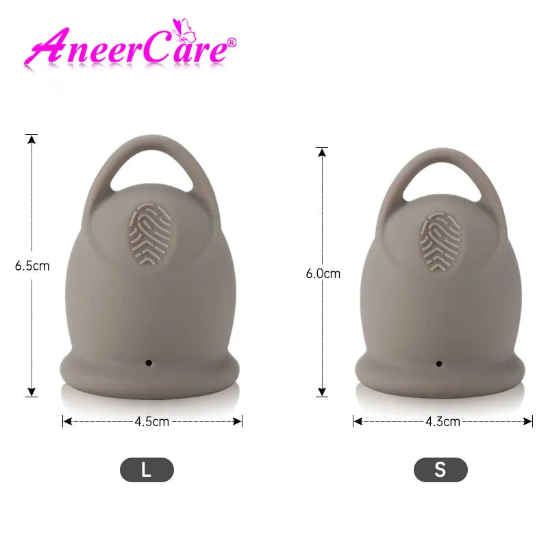 Balora-Amsterdam set menstruatie cups S&L zeer prettige passing