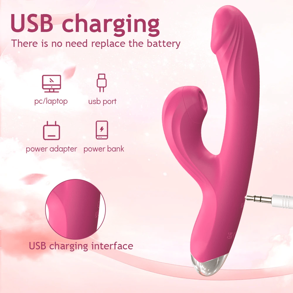 vibrator massage konijn clit zuiger (G-spot konijn vibrator)
