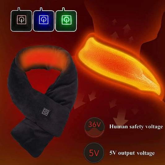 Verwarmde sjaal
