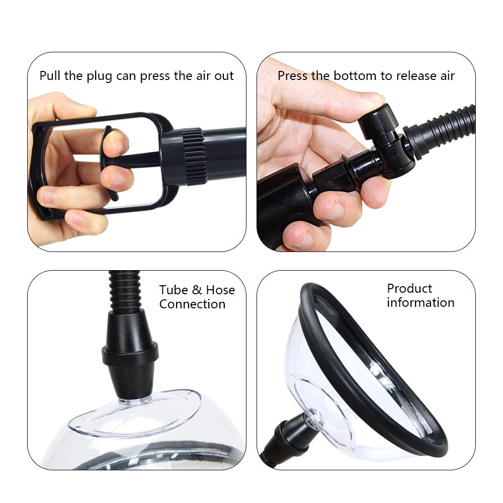 Pomp vagina/borst stimulator